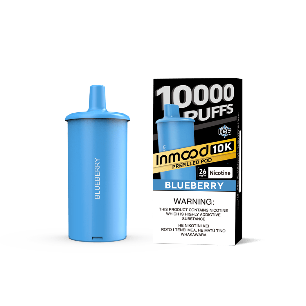Inmood 10K Prefilled Pod - Blueberry - Vapoureyes