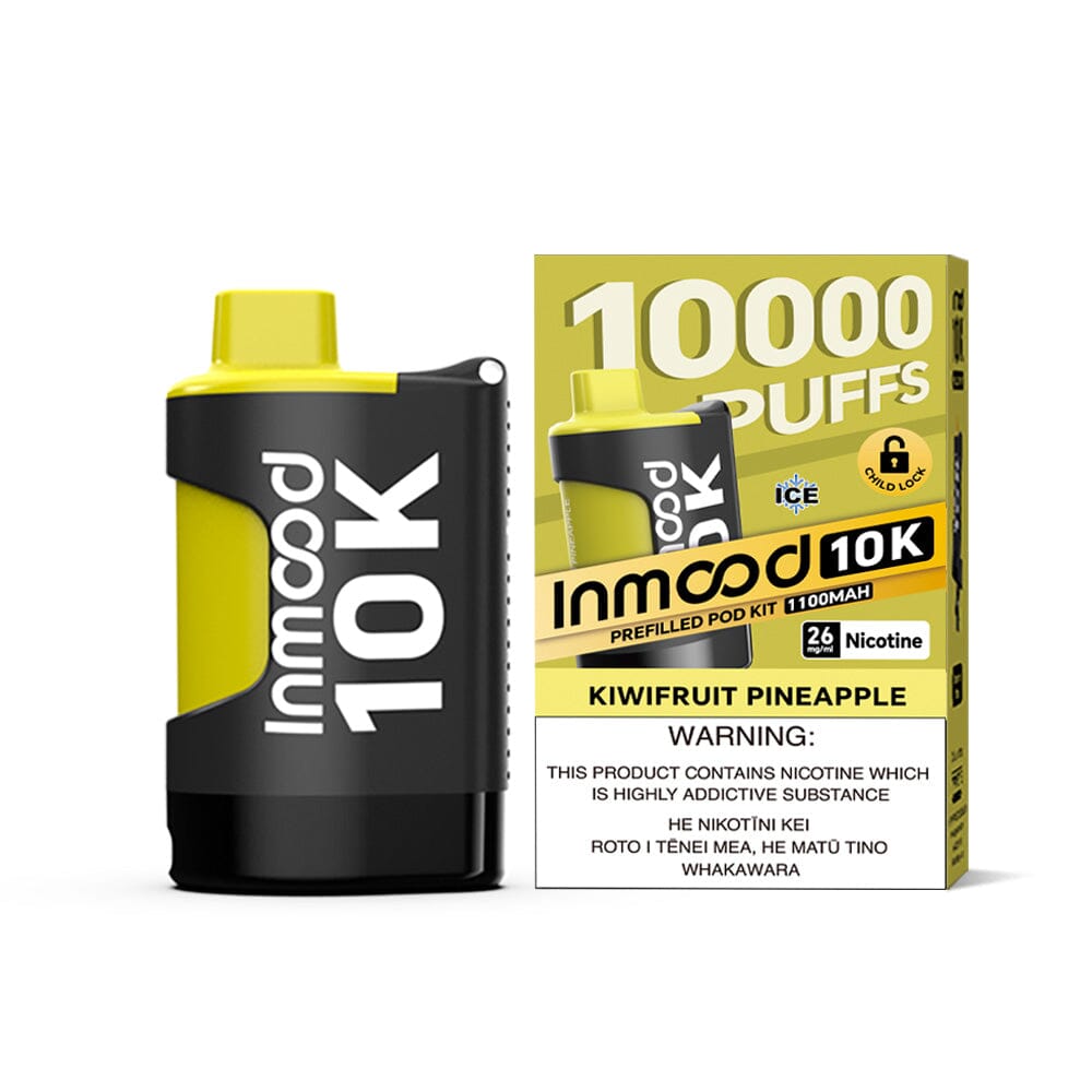 Inmood 10K Prefilled Pod Kit - Kiwifruit Pineapple - Vapoureyes