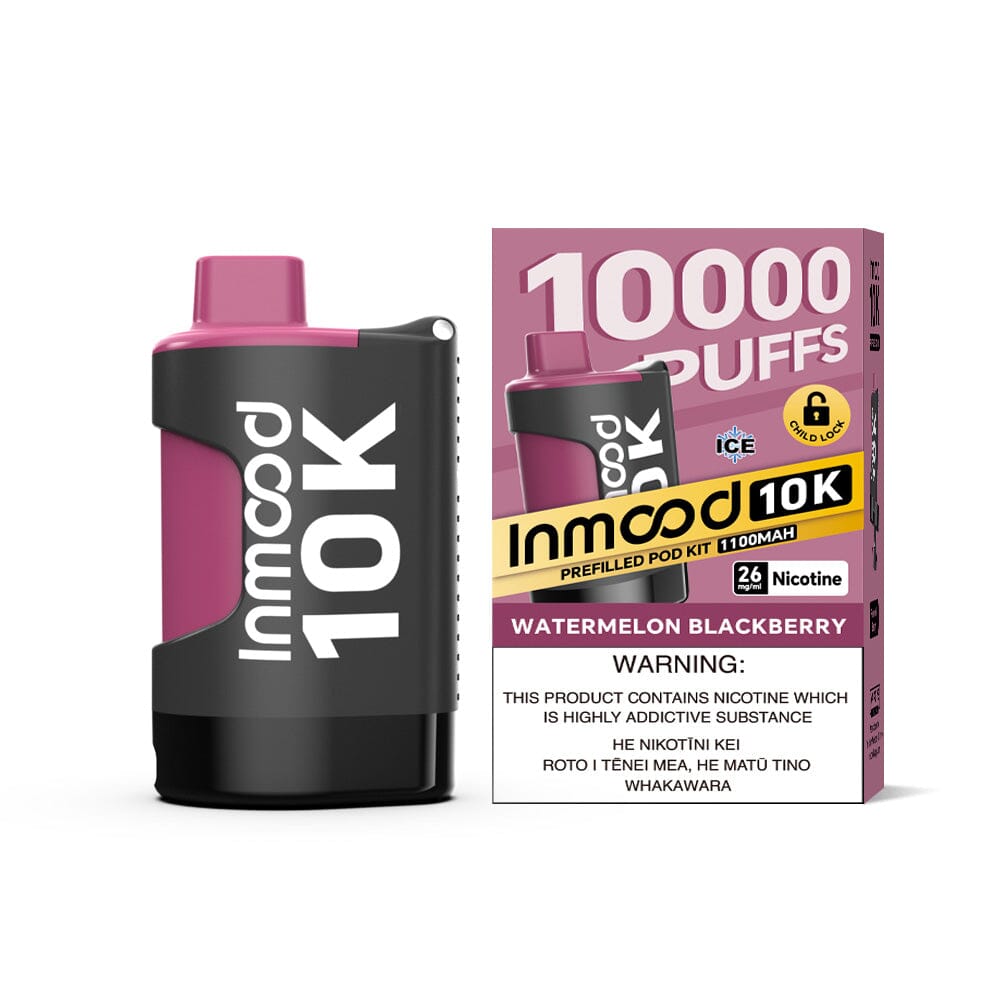 Inmood 10K Prefilled Pod Kit - Watermelon Blackberry - Vapoureyes