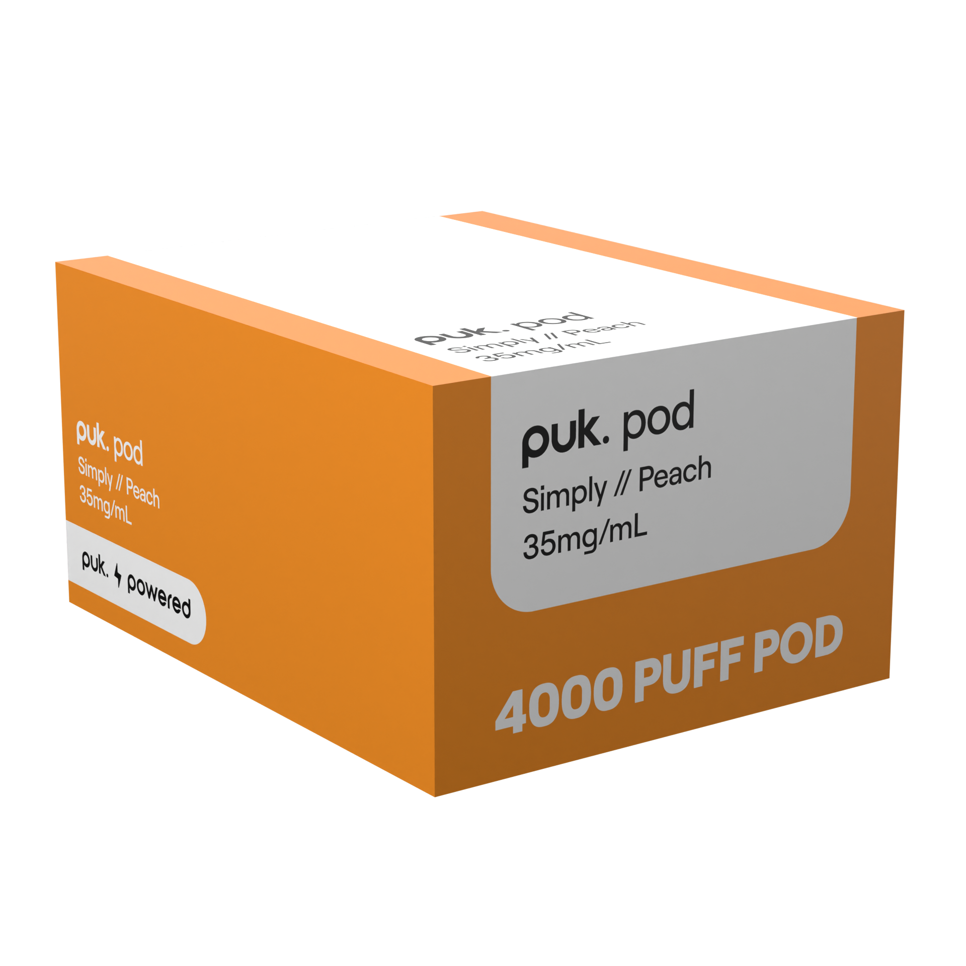 Simply - puk. Pod Carton - Peach