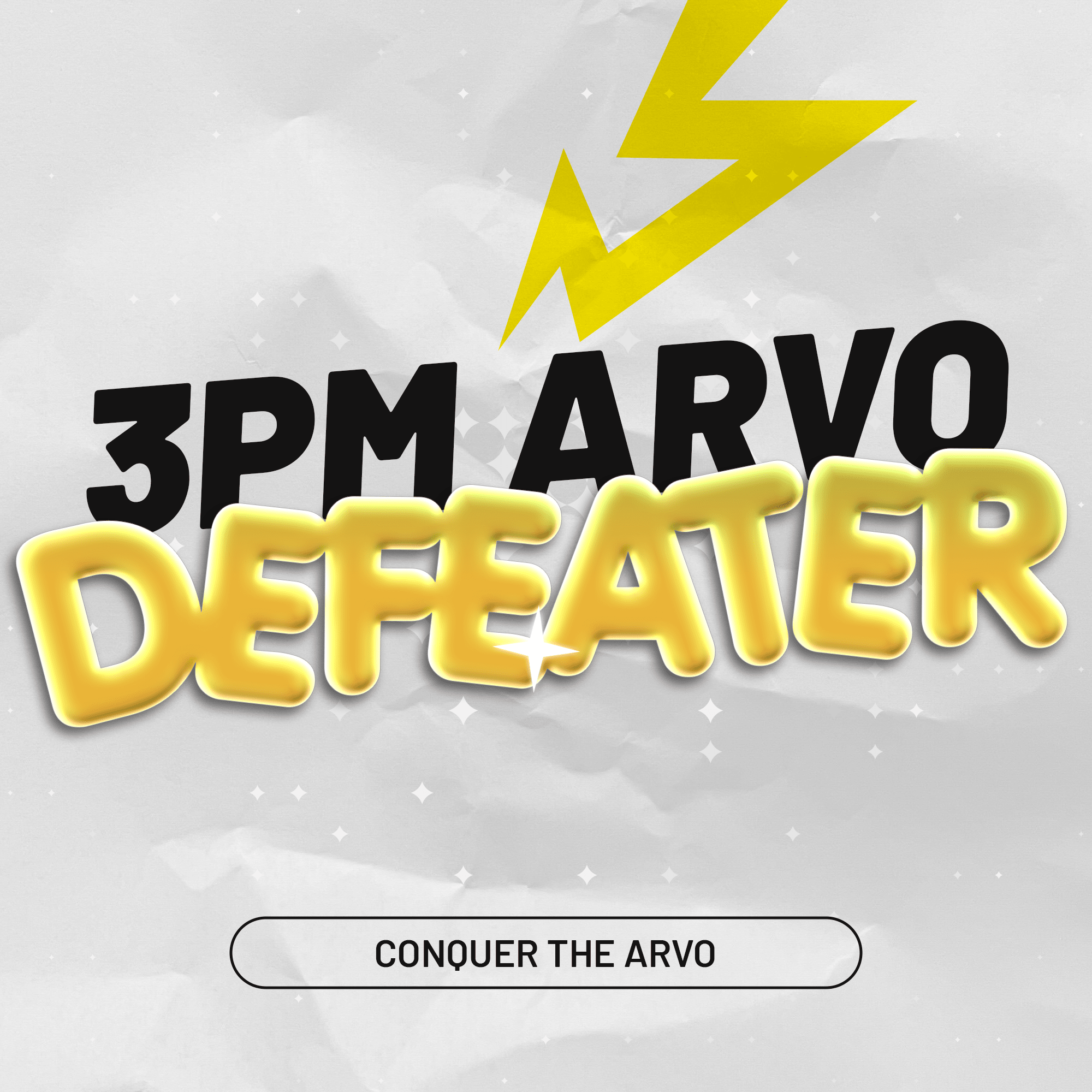 3pm Arvo Defeater - Energy Pouch Bundle - Vapoureyes