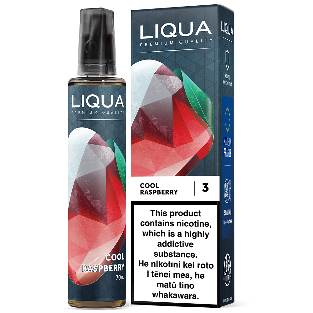 Liqua Mix Cool - Raspberry - Vapoureyes NZ