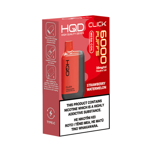 HQD Click Kit - Strawberry Watermelon