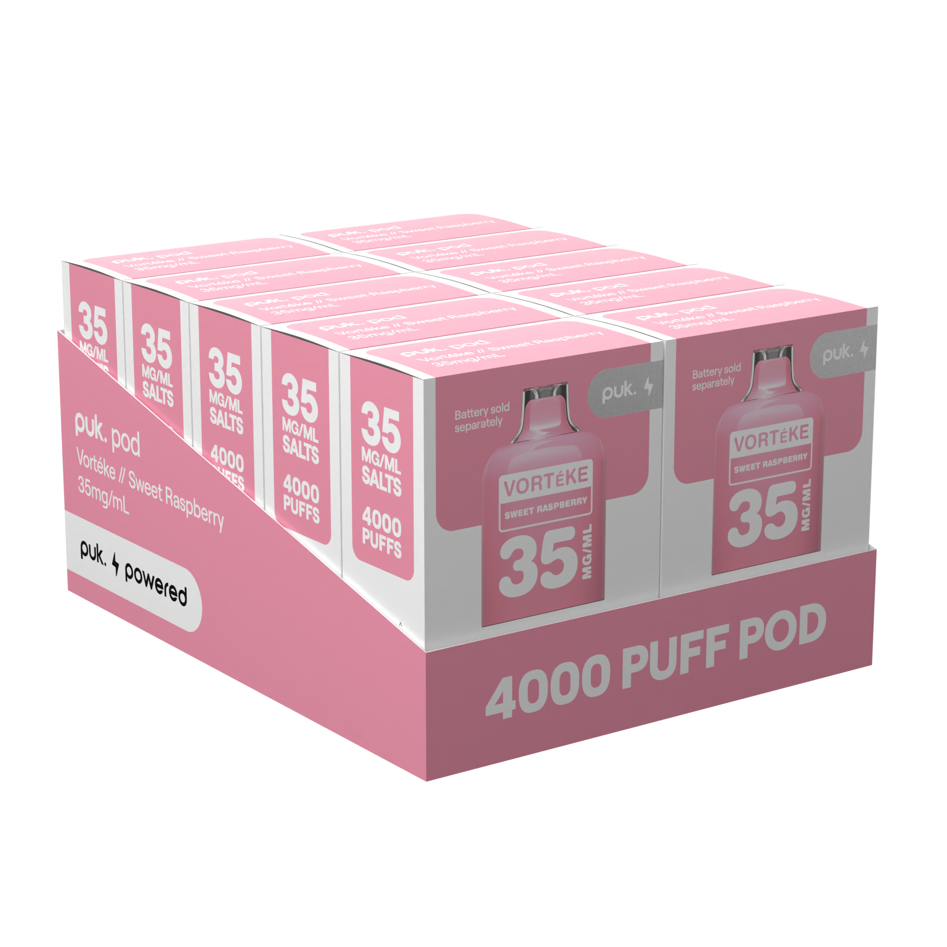 Vorteke - puk. Pod Carton - Sweet Raspberry