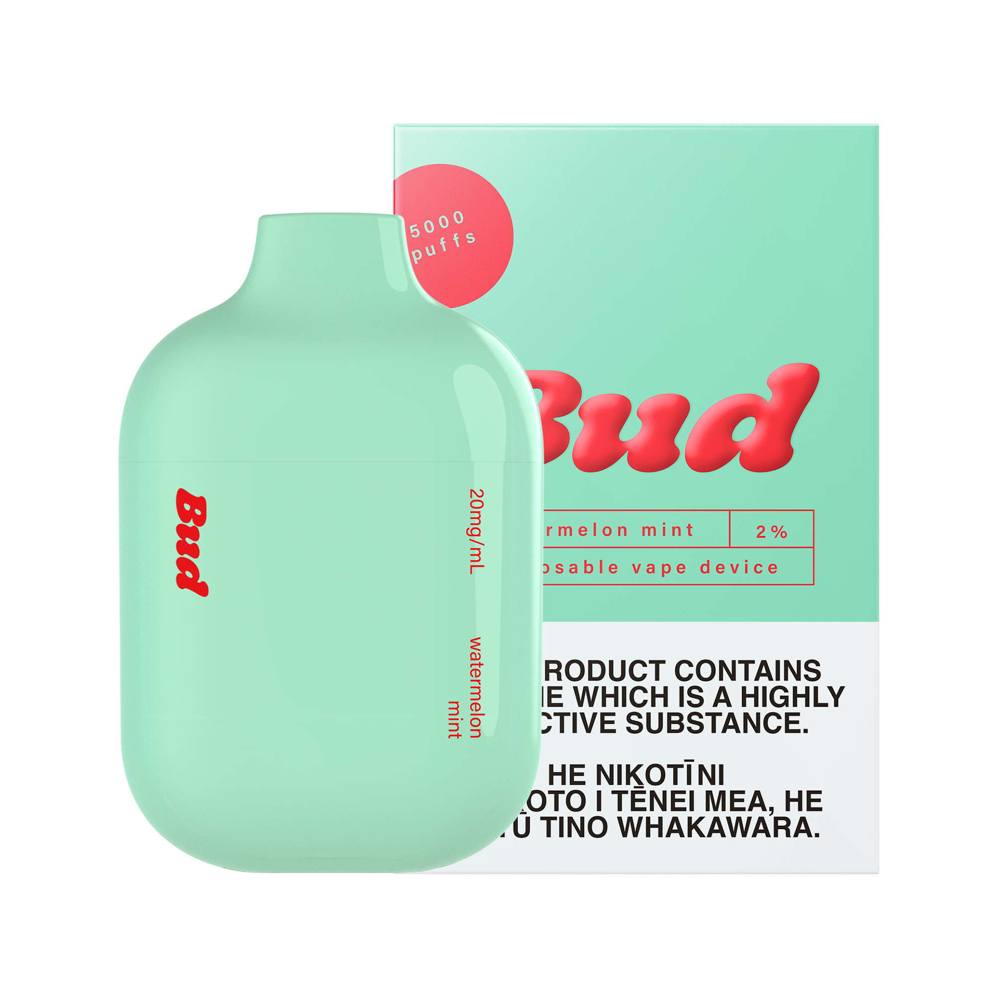 Bud (5000 Puffs) - Watermelon Mint