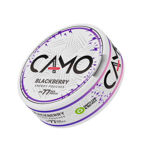 CAMO - ブラックベリー風味カフェインポーチ - 77mg
