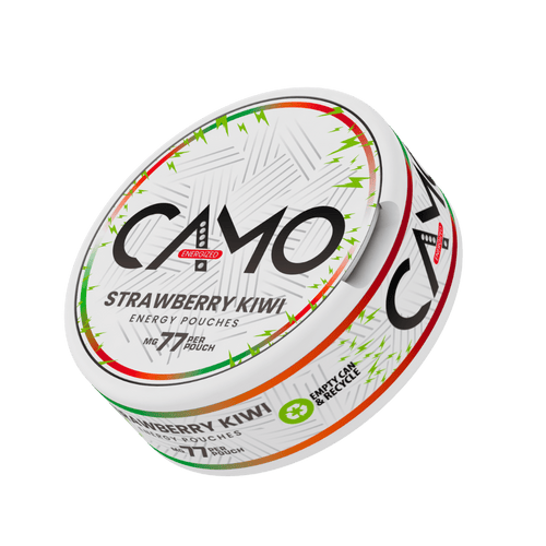 CAMO ストロベリーキウイ風味カフェインパウチ – 77mg