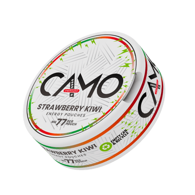 CAMO - Strawberry Kiwi flavoured Caffeine Pouches - 77mg