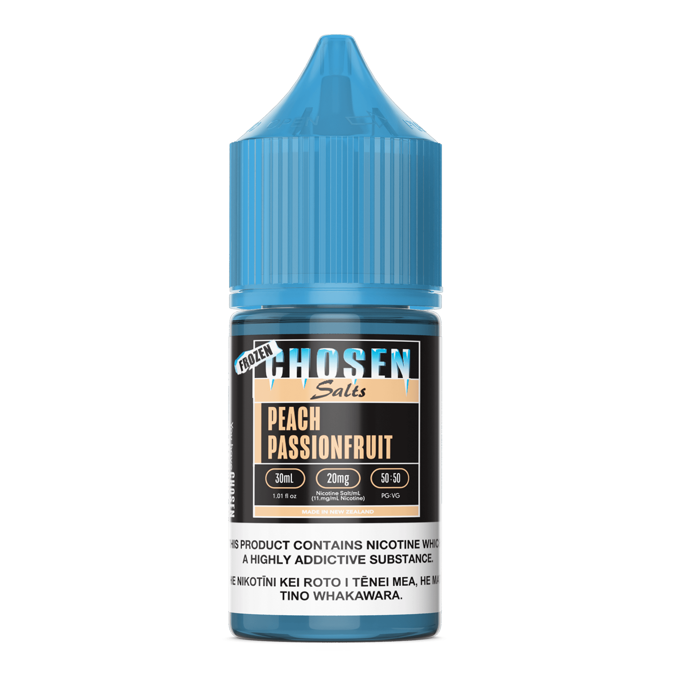 Chosen Frozen Salts - Peach Passionfruit - Vapoureyes