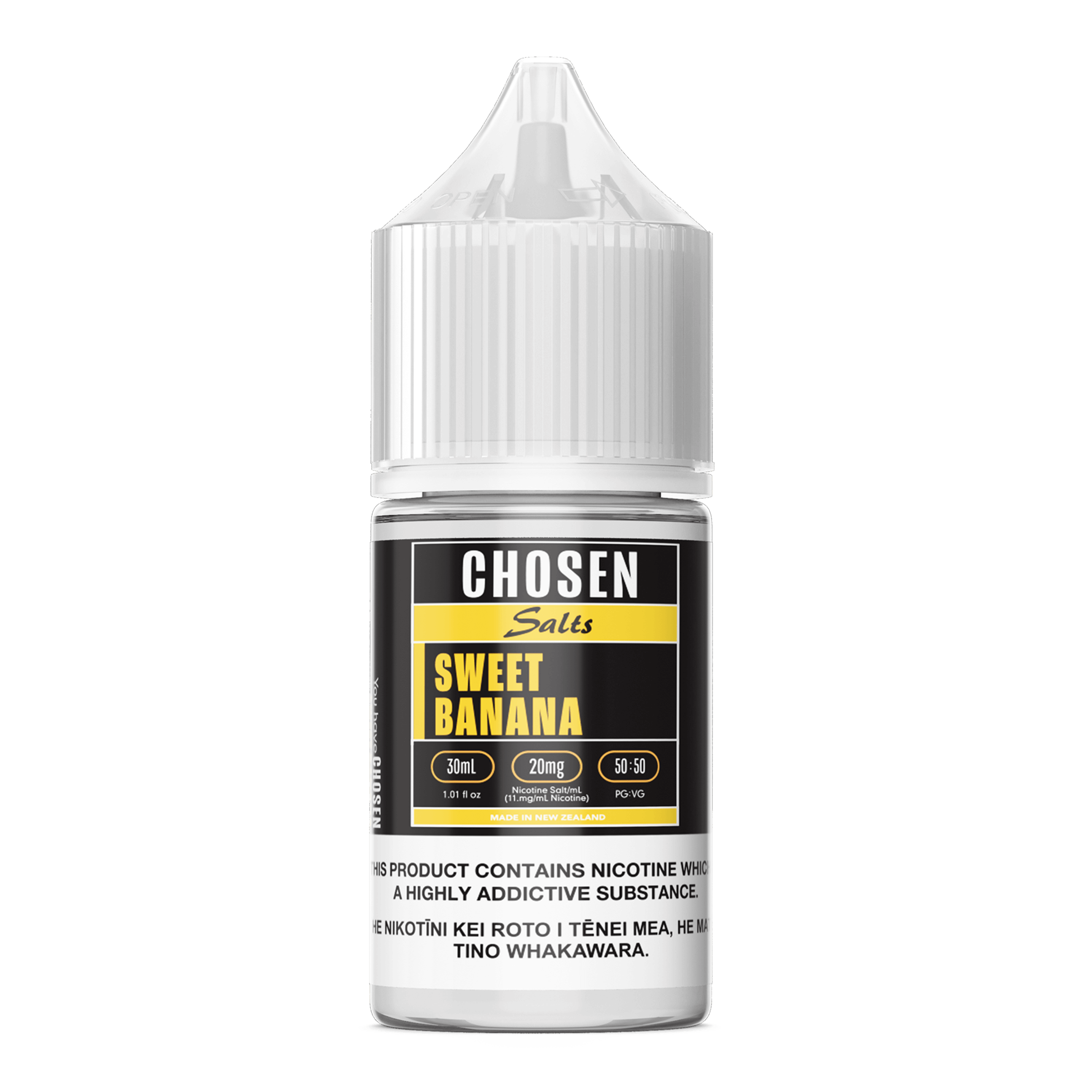 Chosen Salts - Sweet Banana - Vapoureyes