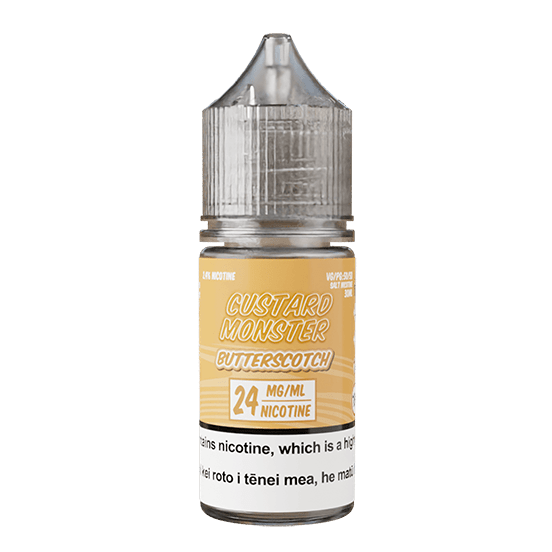 Custard Monster Salt - Sweet Caramel - Vapoureyes NZ