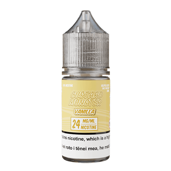 Custard Monster Salt - Vanilla - Vapoureyes NZ