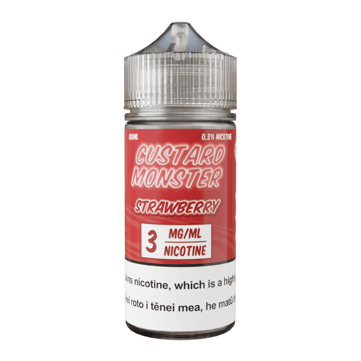 Custard Monster - Strawberry - Vapoureyes NZ