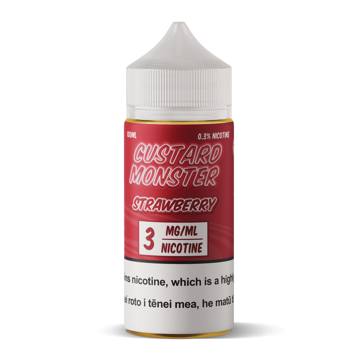 Custard Monster - Strawberry - Vapoureyes NZ