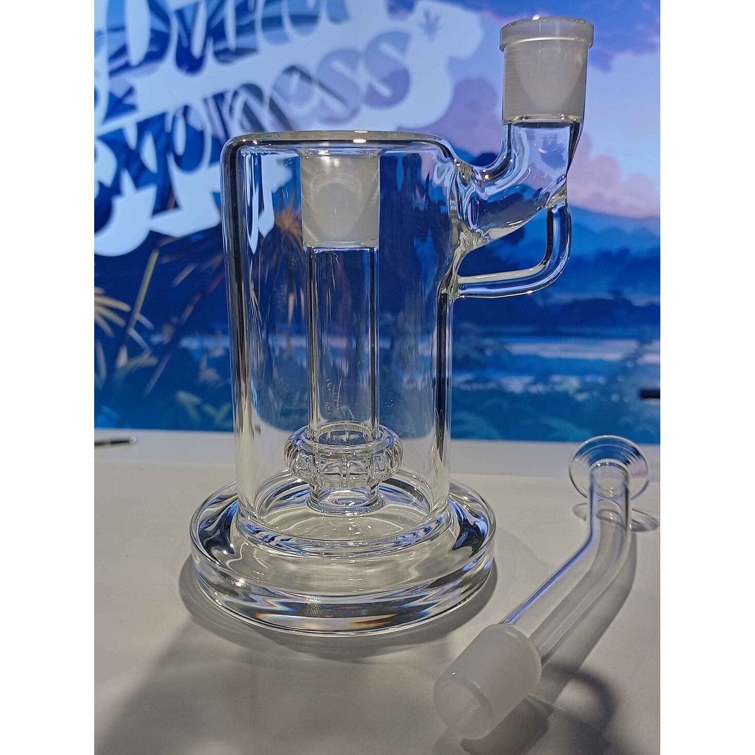 Desktop Bubbler UFO Modular with Mouthpiece - Vapoureyes