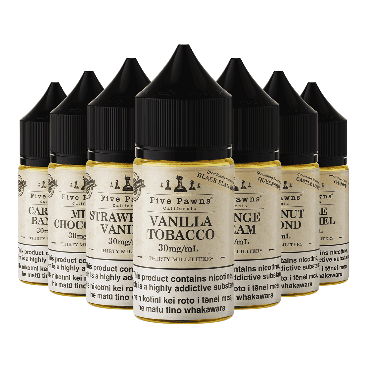 Five Pawns Salts Tasting Pack - Vapoureyes