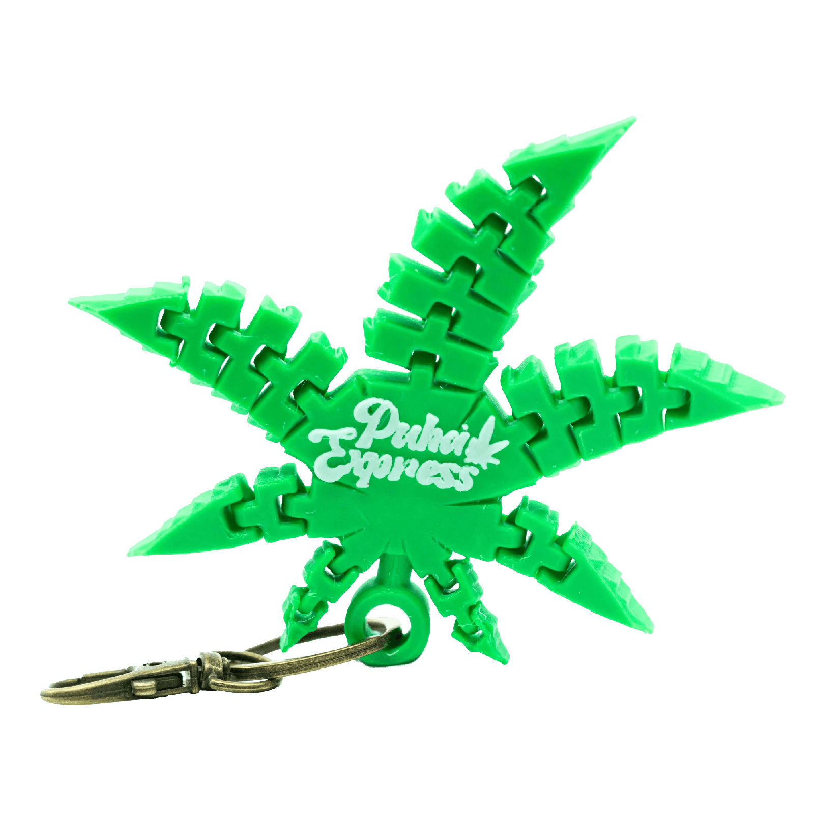 Floppy Leaf Keyring // 3D Printed - Vapoureyes