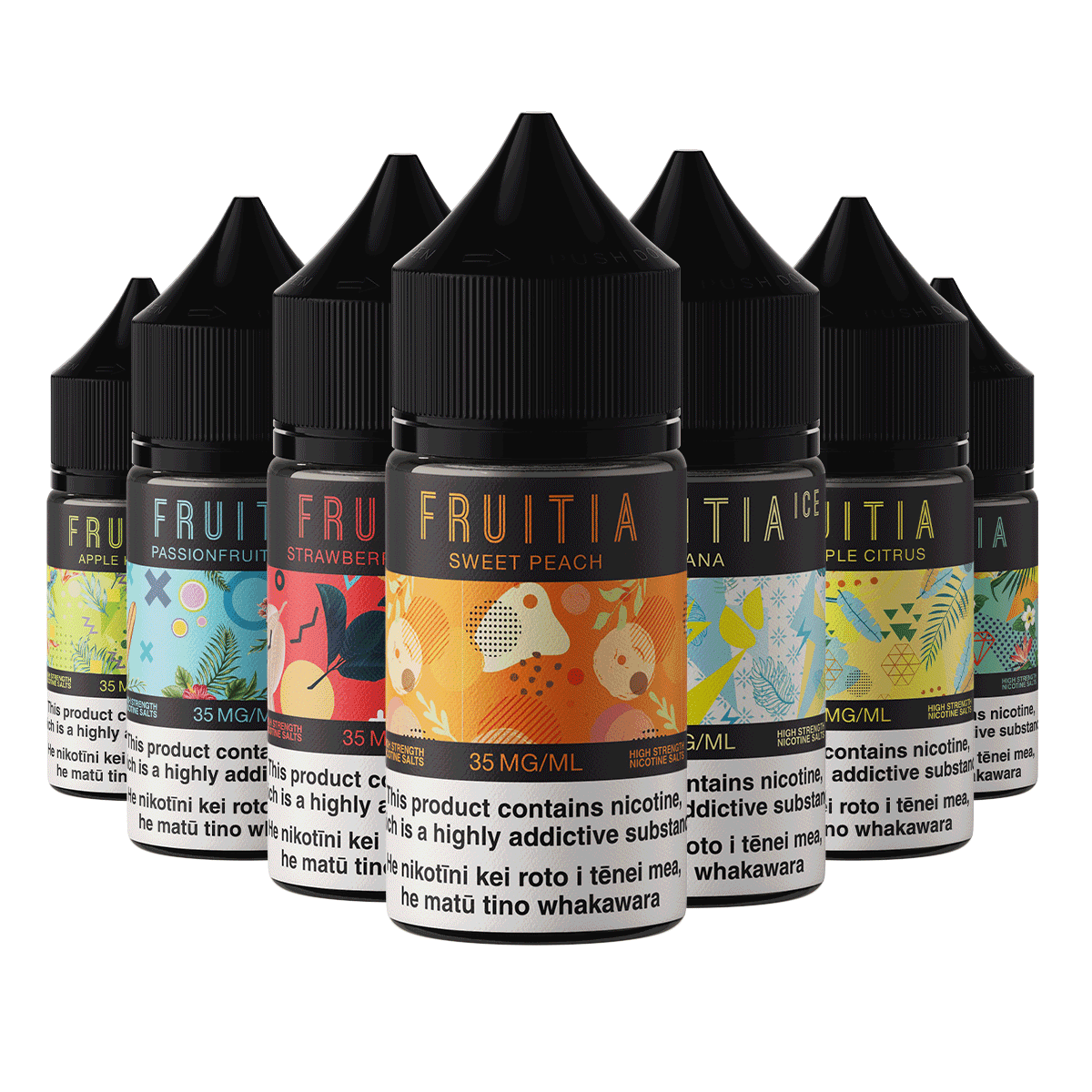 Fruitia Salts Tasting Pack - Vapoureyes