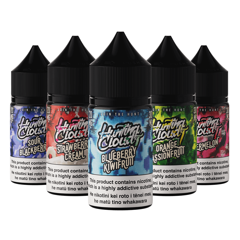 Hunting Cloudz Salts Tasting Pack - Vapoureyes