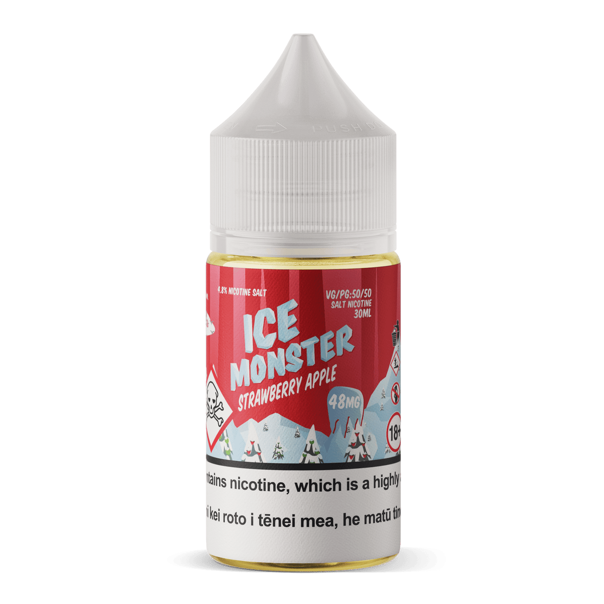 Ice Monster Salt - Strawberry Apple - Vapoureyes NZ
