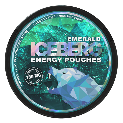 ICEBERG - エメラルド風味カフェインパウチ - 150mg