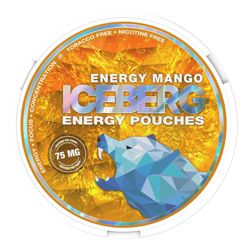 ICEBERG - エナジーマンゴー風味 カフェインパウチ - 75mg