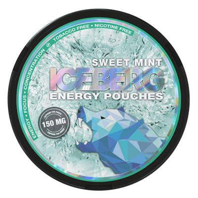 ICEBERG - Sweet Mint flavoured Caffeine Pouches - 150mg