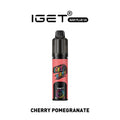 iGET Bar Plus Kit V4 (15000 Puffs) - Cherry Pomegranate - Vapoureyes