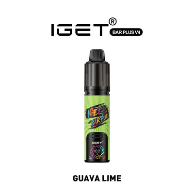 iGET Bar Plus Kit V4 (15000 Puffs) - Guava Lime