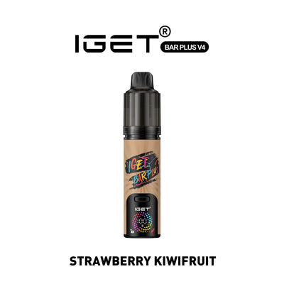 iGET Bar Plus Kit V4 (15000パフ) - ストロベリーキウイフルーツ