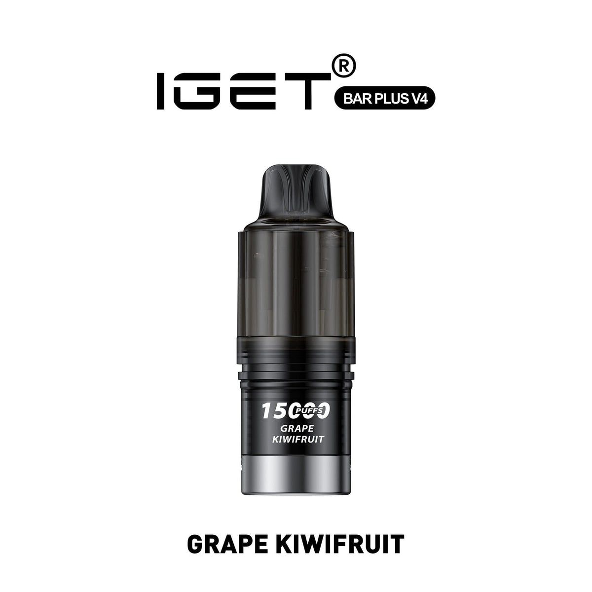 iGET Bar Plus V4 Pod (15000) - Grape Kiwifruit - Vapoureyes