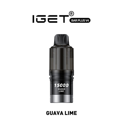 iGET Bar Plus V4 Pod (15000) - Guava Lime