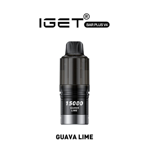 iGET Bar Plus V4 Pod (15000) - Guava Lime