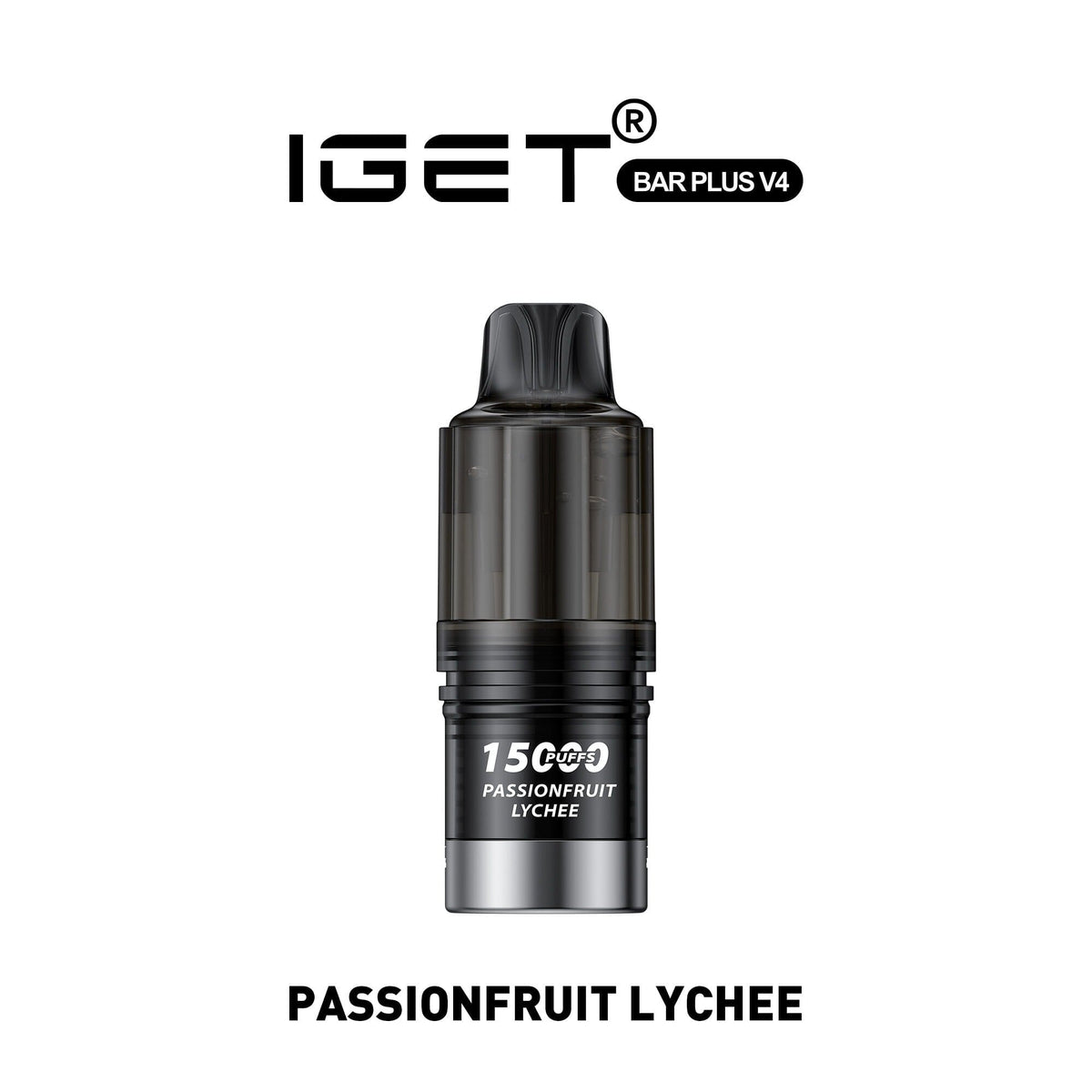 iGET Bar Plus V4 Pod (15000) - Passionfruit Lychee - Vapoureyes