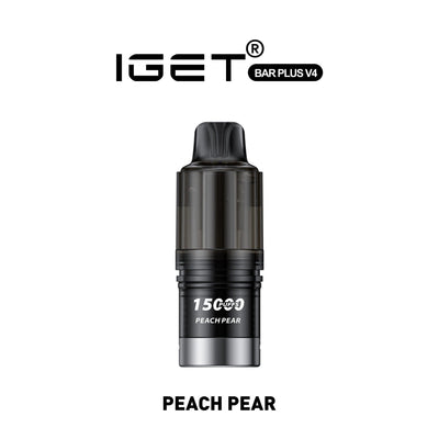 iGET Bar Plus V4 Pod (15000) - Peach Pear
