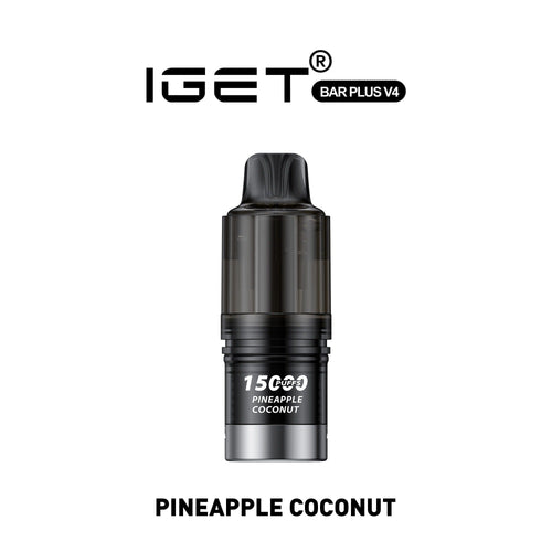 iGET Bar Plus V4 Pod (15000) - Pineapple Coconut