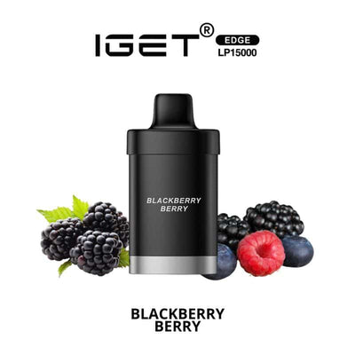 iGET Edge LP15000 Pods - Blackberry Berry