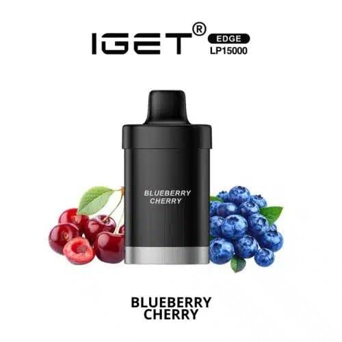 iGET Edge LP15000 Pods - Blueberry Cherry - Vapoureyes