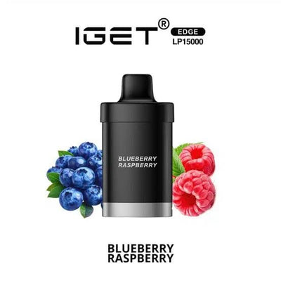 iGET Edge LP15000 Pods - ブルーベリーラズベリー