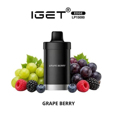 iGET Edge LP15000 Pods - グレープベリー