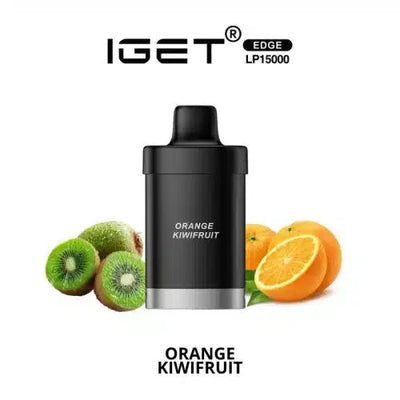 iGET Edge LP15000 Pods - Orange Kiwifruit