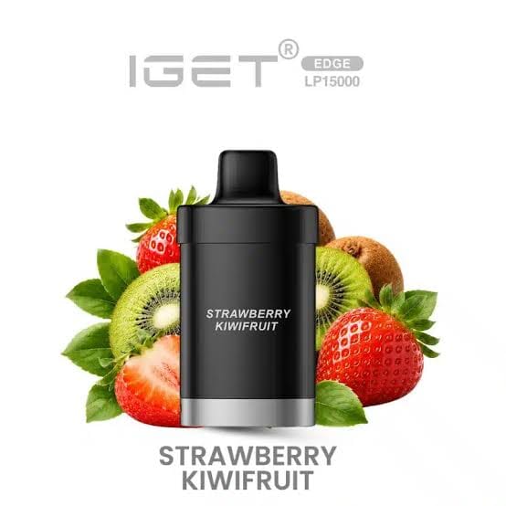 iGET Edge LP15000 Pods - Strawberry Kiwifruit - Vapoureyes