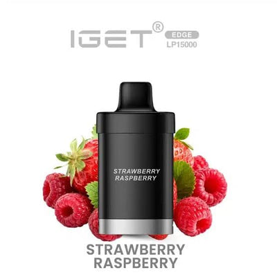 iGET Edge LP15000 Pods - ストロベリーラズベリー