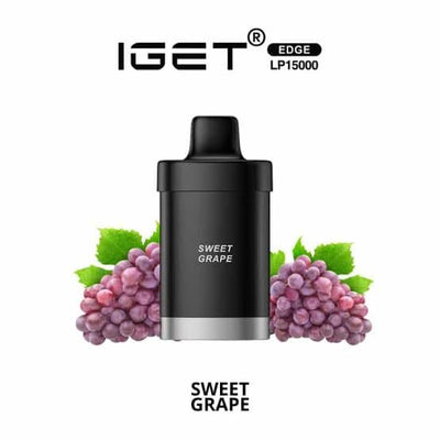 iGET Edge LP15000 Pods - スイートグレープ