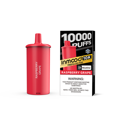 Inmood 10K Prefilled Pod - Raspberry Grape
