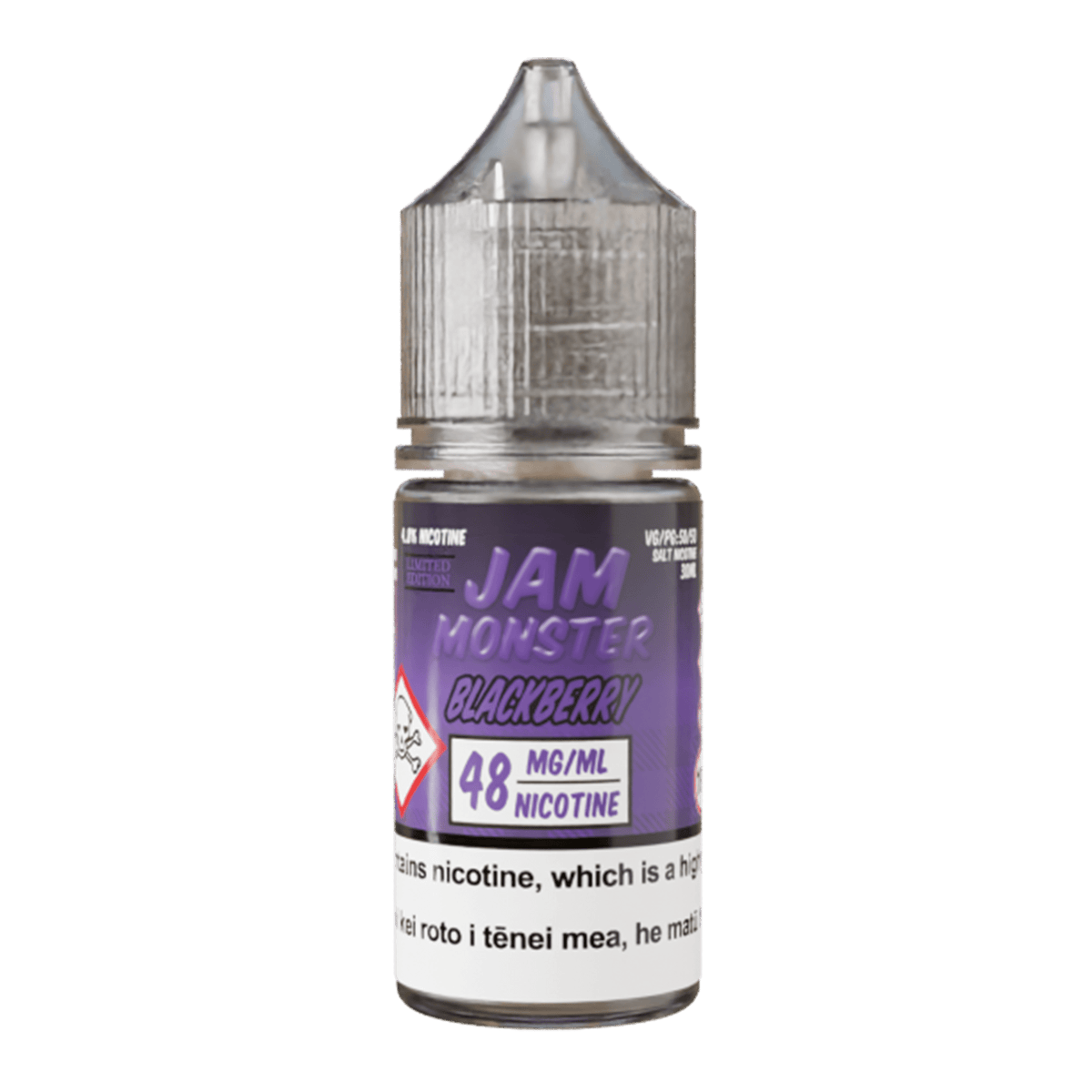 Jam Monster Salt - Blackberry - Vapoureyes NZ