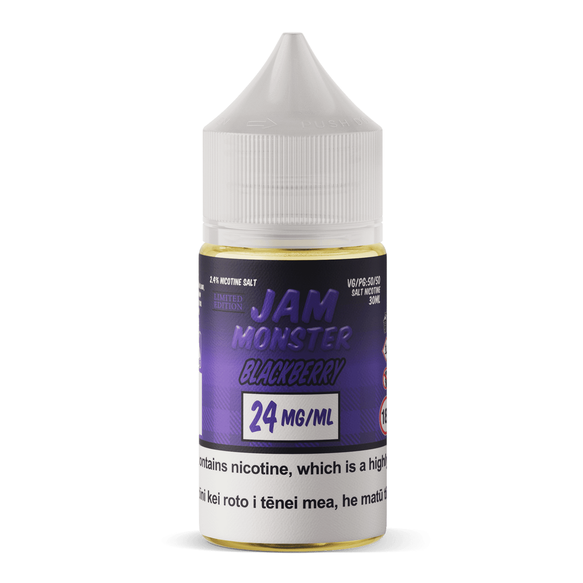 Jam Monster Salt - Blackberry - Vapoureyes NZ