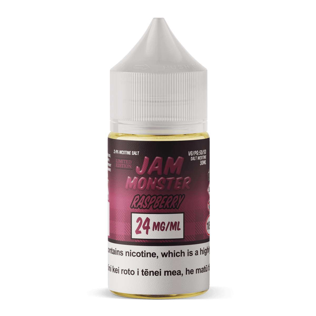 Jam Monster Salt - Raspberry - Vapoureyes NZ
