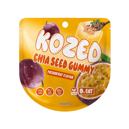 KOZED - Chia Seed Gummy - Passion Fruit
