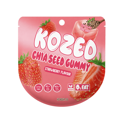 KOZED - Chia Seed Gummy - Strawberry